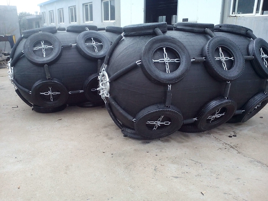 Natural Rubber Yokohama Pneumatic Fender 50kpa 80kpa 2.0m*3.5m For Dock