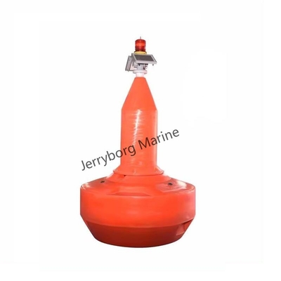 LLDPE Material Floating Buoy with Solar Light &amp; Anti-Fouling Coating for Sea Navigation &amp; Warning