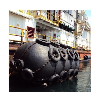 Durable Yokohama Type Rubber Fender with Tyre Chain Net Boat Bumper