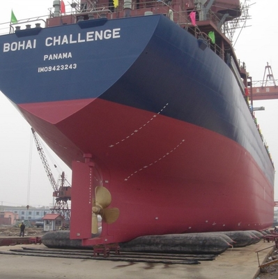 1.2m*15m Labor Saving Ship Launching Marine Rubber Airbag