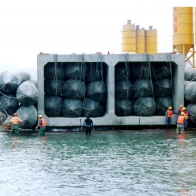 Cost Saving Inflatable Natural Rubber Heavy Lifting Airbags