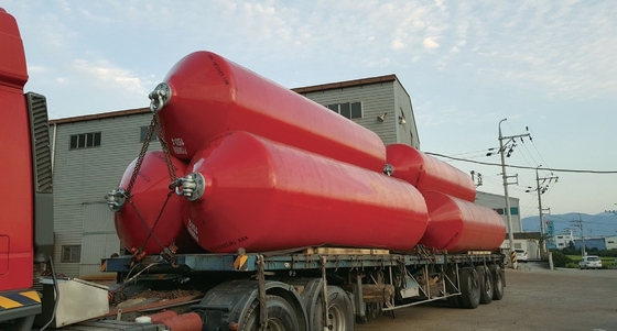 ISO Certificated Durable Foam Filled Polyurethane Floating Fender