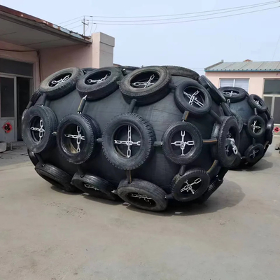 Natural Rubber Yokohama Pneumatic Fender 50kpa 80kpa 2.0m*3.5m For Dock