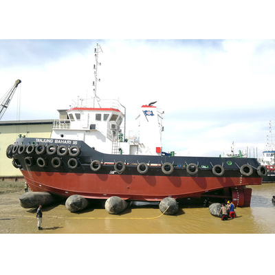 Marine shipping launching rubber fender airbag Air Lifting for shipyard Marine Boats