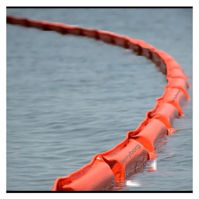 Orange Floating PVC Containment Boom for Water Field Spill Leakage