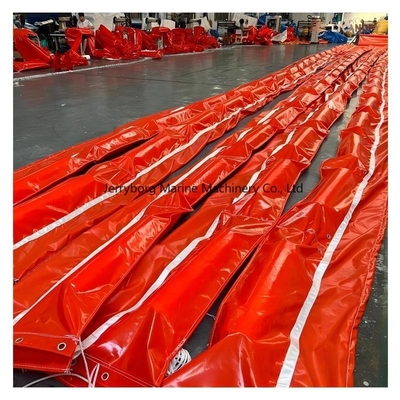 Orange Floating PVC Containment Boom for Water Field Spill Leakage