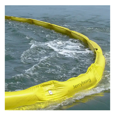 Orange Floating PVC Containment Boom for Water Field Spill Leakage