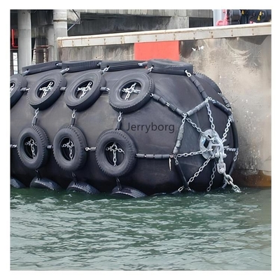 Marine Hull Fender Docking Fender for Ship Net Type Pneumatic Rubber Fender