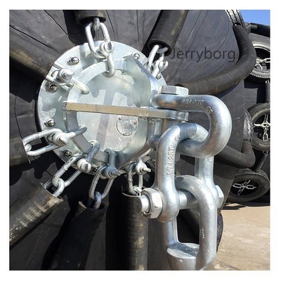 Marine Hull Fender Docking Fender for Ship Net Type Pneumatic Rubber Fender
