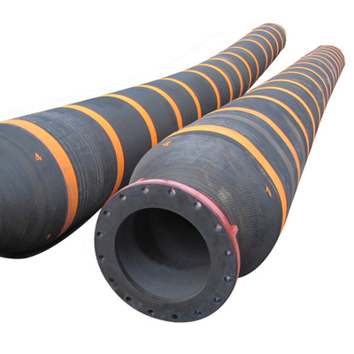 Rubber Hose 6 Inch Corrugated Pipe 24&quot; Floating Oil Hose Rubber Dredging Hose For Marine