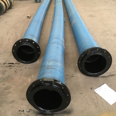 Rubber Hose 6 Inch Corrugated Pipe 24&quot; Floating Oil Hose Rubber Dredging Hose For Marine