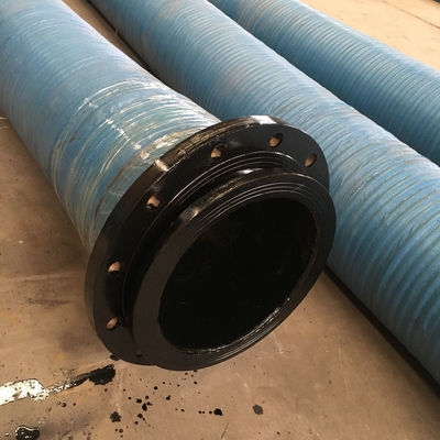 Rubber Hose 6 Inch Corrugated Pipe 24&quot; Floating Oil Hose Rubber Dredging Hose For Marine