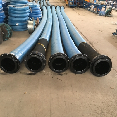 Rubber Hose 6 Inch Corrugated Pipe 24&quot; Floating Oil Hose Rubber Dredging Hose For Marine