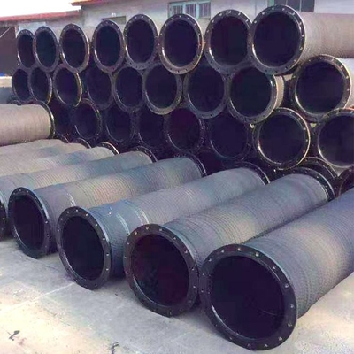 Flexible Marine Floating Hose Manufacturers Flange Nipple Dredge Sand Mud Oil Discharge