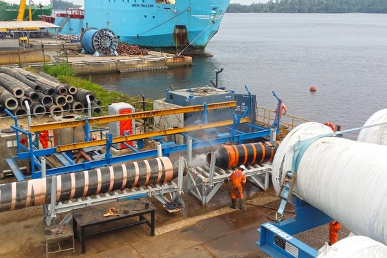 Flexible Marine Floating Hose Manufacturers Flange Nipple Dredge Sand Mud Oil Discharge
