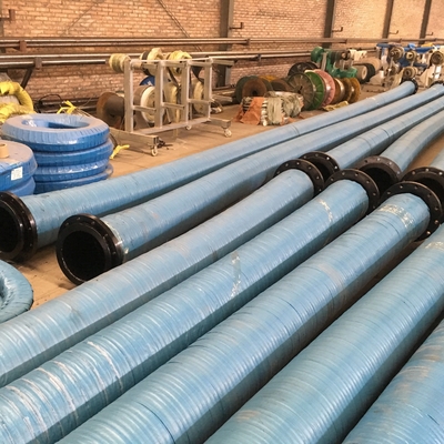 Rubber Marine Hose 6 Inch Corrugated Pipe 24&quot; Floating Oil Hose Rubber Dredging Hose