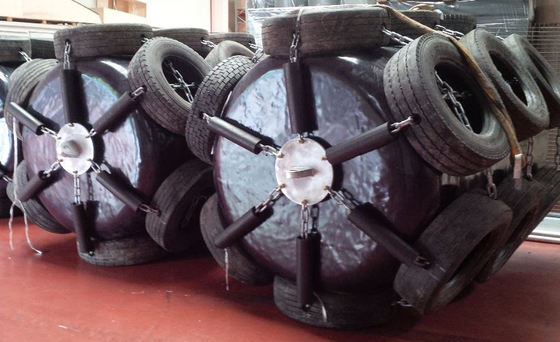 High quality EVA foam filled fender with chain net High density dock