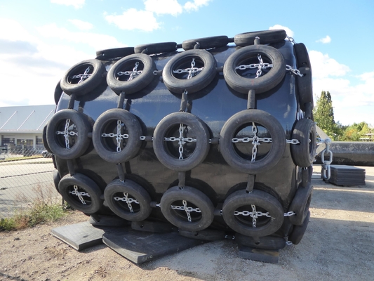 High quality EVA foam filled fender with chain net High density dock