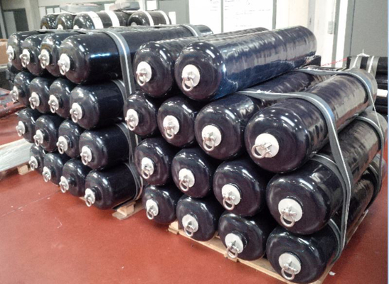 Manufacture Polyurethane EVA foam filled Fender for boat and yacht used for ship to ship