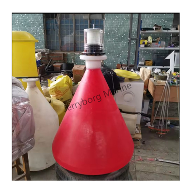 UV-Resistant LLDPE Floating Buoy With Solar Light for Marine Use
