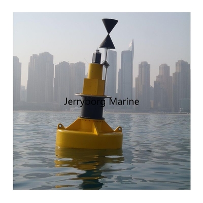 Lightweight Material of LLDPE Buoy With Solar Light for Easy Installation in Lakes