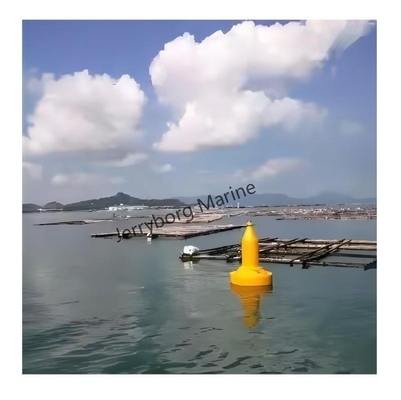 Lightweight Material of LLDPE Buoy With Solar Light for Easy Installation in Lakes