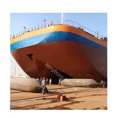 Maritime Rubber Airbag for Safe and Efficient Ship Launching
