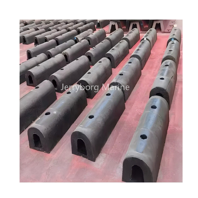 Customizable D-Type Rubber Fenders for Ship and Dock Safety
