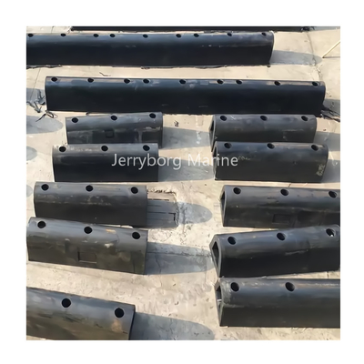 Heavy-Duty D-Type Rubber Fenders, Ideal for Port and Harbor Use