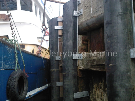 Heavy-Duty D-Type Rubber Fenders, Ideal for Port and Harbor Use