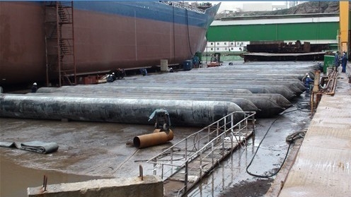 Ship Launching Airbag Inflatable Heavy Duty Airbags For Lifting