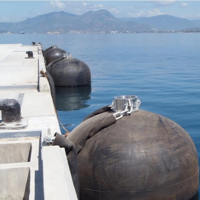 2.5m*5.5m Marine Durable Hydro Pneumatic Fender Natural Rubber Ship Fenders