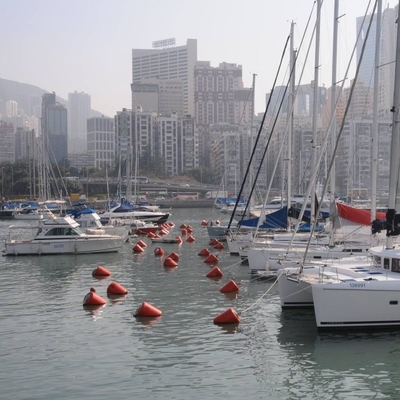 Safety Equipment Marine Mooring Buoy With Solar Light