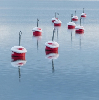 Safety Equipment Marine Mooring Buoy With Solar Light