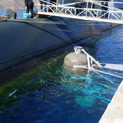 Natural Rubber Yokohama Hydro Pneumatic Fender For Submarine