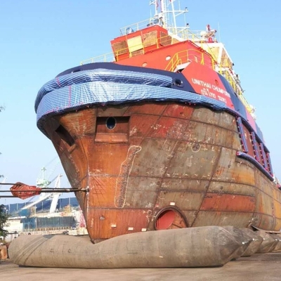 Ship Launching And Lifting Marine Rubber Airbag 1.2m*15m