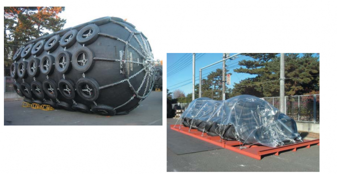 US Navy Yokohama Electric Submarine Hydro Pneumatic Rubber Fender 11